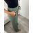 Lange Sommer-Musselin-Hose für Damen (Einheitsgröße S/M) ITALIAN FASHION IMD23325