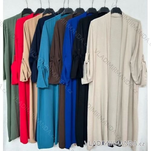 Tunika mit langen Ärmeln zum Binden für Damen (S/M, Einheitsgröße) ITALIAN FASHION IMPLI2234663