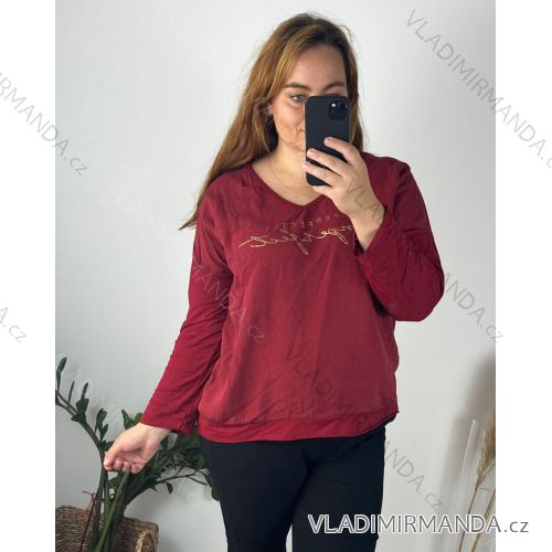 Ärmellose Jacke mit langen Ärmeln (uni sl) ITALIENISCHE Mode IMC17326
