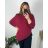 Übergroßer Pullover mit schrägen langen Ärmeln für Damen in Übergröße (48/50/52 EINHEITSGRÖSSE) ITALIAN FASHION IM424509XL