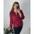 Damen Satin Langarmhemd (S/M/L ONE SIZE) ITALIAN FASHION IM322560