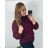 Damen Langarm Rollkragenpullover (S / M ONE SIZE) ITALIAN FASHION IMWA217080