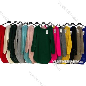 Langärmliges Strickkleid für Damen (S/M/L Einheitsgröße) ITALIAN FASHION IMC24487