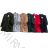 Fleecemantel Langarm Reißverschluss Kapuze Damen Oversized (XL / 2XLONE SIZE) ITALIAN FASHION IMD211123