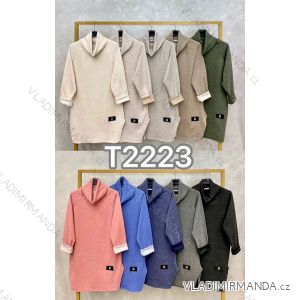 Ärmellose Jacke mit langen Ärmeln (uni sl) ITALIENISCHE Mode IMC17326