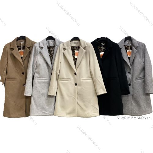 Ärmellose Jacke mit langen Ärmeln (uni sl) ITALIENISCHE Mode IMC17326