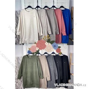 Ärmellose Jacke mit langen Ärmeln (uni sl) ITALIENISCHE Mode IMC17326