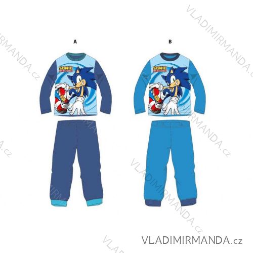 Pyjama lang warm Sonic Kinder Jungen (98-128) SETINO SON24-286