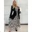Damen Warmes Langarmkleid (L / XL ONE SIZE) ITALIAN FASHION IM4221054