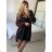 Damen-Strickjacke mit langen Ärmeln (Einheitsgröße S/M) ITALIAN FASHION IMPSH233091 S / M dunkelbraun