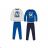 Pyjama lang Sonic Kinder Jungen (98-128) SETINO XH20028
