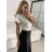 Übergroßer Langarm-Strickpullover für Damen (S/M EINHEITSGRÖSSE) ITALIAN FASHION IMPTI23NG77001 -   schwarz -   S / M