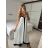 Langes Sommerkleid für Damen mit Trägern (S/M EINHEITSGRÖSSE) ITALIAN FASHION IMPMD243208jd -   schwarz -   S / M