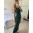 Langes Sommerkleid, elegant, mit Trägern, Damen (S/M/L ONE SIZE) ITALIAN FASHION IMPBB25H6536
