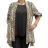 Strickjacke Slim 3/4 Langarm Damen Übergröße (48/50/52 EINHEITSGRÖSSE) ITALIAN FASHION IMD24405