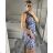 Ärmelloses Icecool-Sommerkleid für Damen (M/L, XL/2XL) AINUOSI ITALIAN FASHION IMB23XJ-1110 -   schwarz -   M / L