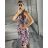 Ärmelloses Icecool-Sommerkleid für Damen (M/L, XL/2XL) AINUOSI ITALIAN FASHION IMB23XJ-1110