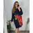Elegantes Damen-Partykleid mit langen Ärmeln (S/M ONE SIZE) ITALIAN FASHION IM322282