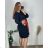 Elegantes Damen-Partykleid mit langen Ärmeln (S/M ONE SIZE) ITALIAN FASHION IM322282