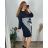 Elegantes Damen-Partykleid mit langen Ärmeln (S/M ONE SIZE) ITALIAN FASHION IM322282