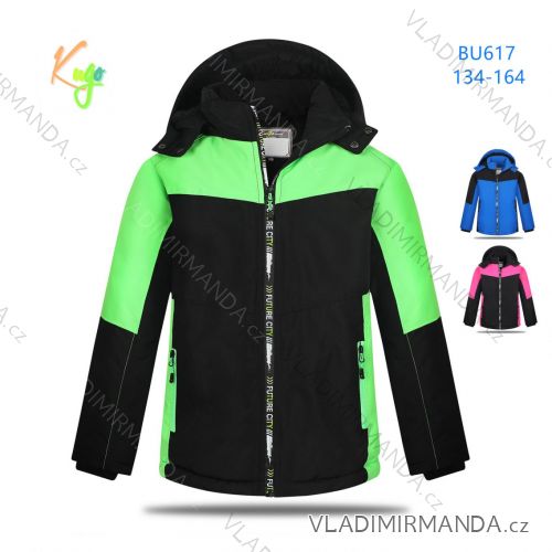 Kinder Winterjacke für Jungen (98-128) KUGO FB0296