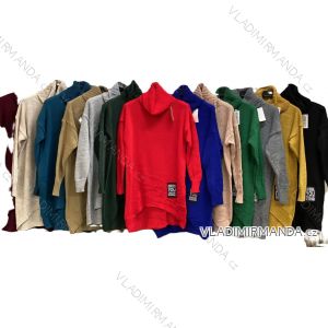 Ärmellose Jacke mit langen Ärmeln (uni sl) ITALIENISCHE Mode IMC17326