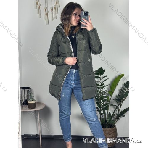 LHD-S-603 Quiksilver Quiltilette für Damen LHD Fashion (s-xl) S grünes Khaki