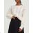 Elegantes langärmliges Kleid mit Gürtel für Damen (Einheitsgröße S/M) ITALIAN FASHION IMM23UN6139