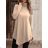 Langärmliger gestrickter Rollkragenpullover für Damen (Einheitsgröße S/M/L) ITALIAN FASHION IMM24M11628