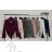 Damen-Hemdbluse mit langen Ärmeln (Einheitsgröße S/M/L) ITALIAN FASHION IMM24M7988