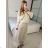 Damen-Strickkleid Carmen mit Rollkragen und langen Ärmeln (S/M, L/XL ONE SIZE) ITALIENISCH IM422A-82356