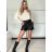 Damen-Shorts aus Kunstleder (S-XL) ITALIAN FASHION IMWAE234548 -   beige -   2XL