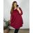 Shirt verlängert 3/4 Langarm Damen (L/XL/2XL ONE SIZE) ITALIAN FASHION IM423025 3xl / 4xl Smaragd