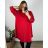 Shirt verlängert 3/4 Langarm Damen (L/XL/2XL ONE SIZE) ITALIAN FASHION IM423025 3xl / 4xl Smaragd