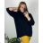 Damen-Strickpullover mit langen Ärmeln (44/46/48 Einheitsgröße) ITALIAN FASHION IMBM24203