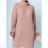 Warm gestricktes Langarmkleid für Damen in Übergröße (52/54/56 EINHEITSGRÖSSE) ITALIAN FASHION IM424637
