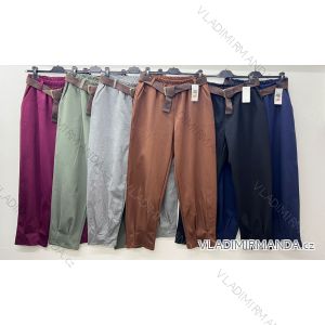 Warm gestricktes Langarmkleid für Damen in Übergröße (52/54/56 EINHEITSGRÖSSE) ITALIAN FASHION IM424637