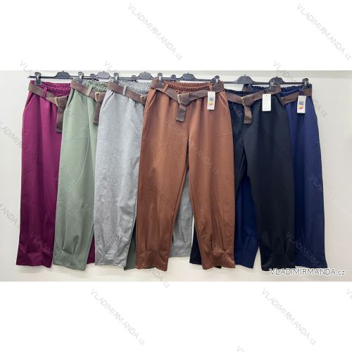 Warm gestricktes Langarmkleid für Damen in Übergröße (52/54/56 EINHEITSGRÖSSE) ITALIAN FASHION IM424637