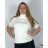 Strickpullover dünner Rollkragen Langarm Damen (L / XL ONE SIZE) ITALIAN FASHION IMD211110