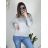 Damen Langarm Strickpullover (S / M ONE SIZE) ITALIAN FASHION IMWT21264