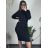 Geripptes Sommerkleid für Damen mit Trägern (S/ML/XL ONE SIZE) MB2123Z220 béžová S/M