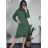 Geripptes Sommerkleid für Damen mit Trägern (S/ML/XL ONE SIZE) MB2123Z220 béžová S/M