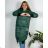 Damen-Kapuzenjacke in großen Größen (XL/2XL ONE SIZE) ITALIAN FASHION IM422684