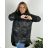 Damen-Kapuzenjacke in großen Größen (XL/2XL ONE SIZE) ITALIAN FASHION IM422684