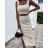 Set aus langem Rock und Trägertop für Damen (Einheitsgröße S/M) ITALIAN FASHION IMPLP2350870070 -   beige -   S / M