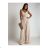 Damen Plus Size (42-46) langes elegantes ärmelloses Partykleid POLISH FASHION PMLBC23265-10 S / M lila