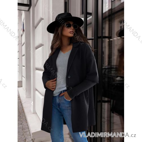 Damen-Kapuzenpullover in Übergröße mit langen Ärmeln und Reißverschluss, warm, langärmlig (2XL/3XL/4XL Einheitsgröße) ITALIAN FASHION IMD23743