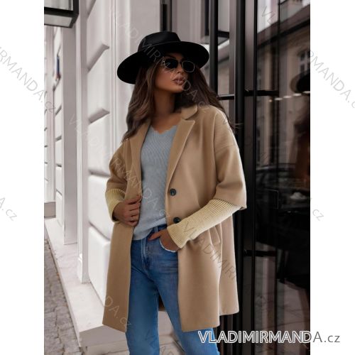 Damen-Kapuzenpullover in Übergröße mit langen Ärmeln und Reißverschluss, warm, langärmlig (2XL/3XL/4XL Einheitsgröße) ITALIAN FASHION IMD23743