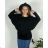 Tunika Oversize Langarm Damen Übergröße (54/56/58 EINHEITSGRÖSSE) ITALIAN FASHION IMD221062/DR