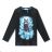 T-Shirt Langarm mit Pailletten Kinder Jugendliche Mädchen (116-146) KUGO B3258
